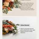 Ling's Moment Flower Garland - 6FT Eucalyptus & Greenery - Sweetheart Table Decor for Wedding Reception, Artificial Floral Garland for Mantle, Spring Garden Ceremony, Christmas Decoration, Green