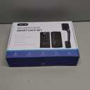 WiFi Smart Lock with Handleset, Built-in WiFi Door Lock, Keyless Entry Deadbolt for Front Door, Fingerprint, App & Remote Control, Compatible with Alexa & Google Assistant, Auto Locking