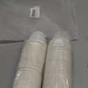 Vmiapxo 100 Pack 4oz Disposable Paper Cups with Lids, Small Ice Cream Cups, 4 Ounce Natural Bagasse Fiber Recycleable Paper Bowls for Portion Condiments, Sauce, Souffle