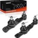 A-Premium 2 x Front Lower Ball Joints, Compatible with Lexus IS250, IS F, IS200t, IS300, IS350, IS500, GS200t, GS300, GS350, GS430, GS450h, GS460, RC200t, RC300, RC350