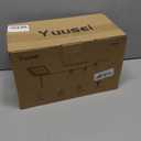 Yuusei 100 FT Solar String Lights Outdoor, Patio Lights for Outside with 50+2 Shatterproof LED Bulbs, Solar Powered with USB Port, Waterproof Solar Hanging Light for Backyard Porch 2700K Warm White