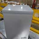 TABU 5.0 Cubic Feet Chest Freezer, Compact Deep Freezer, Silver