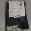 Snorkel Vest for Adults, Inflatable Snorkeling Vest for Men & Women, Portable Swim Jacket & Buoyancy Vest for Snorkeling, Swimming, Kayaking, Boating (black)