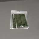 Olive Green Wax Seal Sticks for Seal Stamp, 10 Pcs Glue Gun Wax Sealing Sticks Set Suit to 0.43'' Glue Gun Great for Wedding Invitation, Cards, Envelopes, Christmas Ideas (Olive Green)