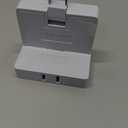 3 Way Flat Wall Outlet Extender,2 Prong180 Degree Portable Swivel Flat Wall Plug Adapter,Ultra Thin Folding Electrical Outlet Splitter,Easy to Carry,Type A,White,Pack of 2