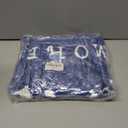 Dad Son Daughter Gift Blanket, Funny Cozy Dog Dad Blue Throw Blanket for Fathers Day, Christmas, 50"X60"