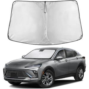 EcoNour Windshield Sunshade Compatible for Buick Envista 2024 2025 2026, Sun Visor for Front Windshield & Window Sun Shade Cover, UV Heat Blocker & Protector, Car Accessories