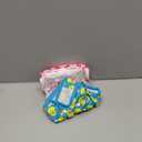 wegreeco Washable Female Dog Diapers Highly Absorbent Reusable Diapers for Dog in Heat Period, 3 Pack (Yellow Ducks, Medium) (Medium (12"-15" Waist))