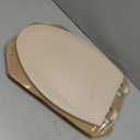 Bemis 1500EC 068 Toilet Seat with Easy Clean & Change Hinges, 1 Pack Elongated, Fawn Beige