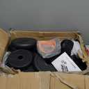 FEIERDUN Adjustable Dumbbells, 20/30/40/45/70/90lbs Free Weight Set with Connector, 5 in1 Dumbbells Set Used as Barbell, Kettlebells, Push up Stand, Weight Plate, Fitness Exercises for Home Gym Suitable Men/Women