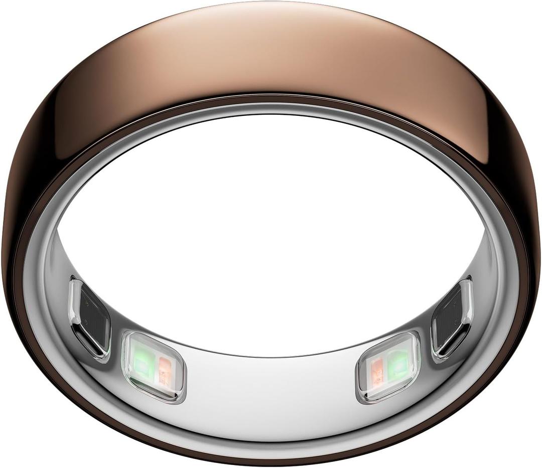 Oura Ring 5 Smart Wearable - Deep Rose - Size 7 - Fitness & Sleep Tracker