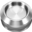 Round Sliding Glass Door Handle, 304 Stainless Steel Back-to-Back Bathroom Door Handles Pull Knob 2.3" OD with Screw for Shower Balcony Office Sliding Doors, Silver