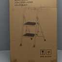 HBTower 2 Step Ladder, Step Stool for Adults,2 Step Ladder Folding Step Stool with Wide Pedal Ergonomic Design
