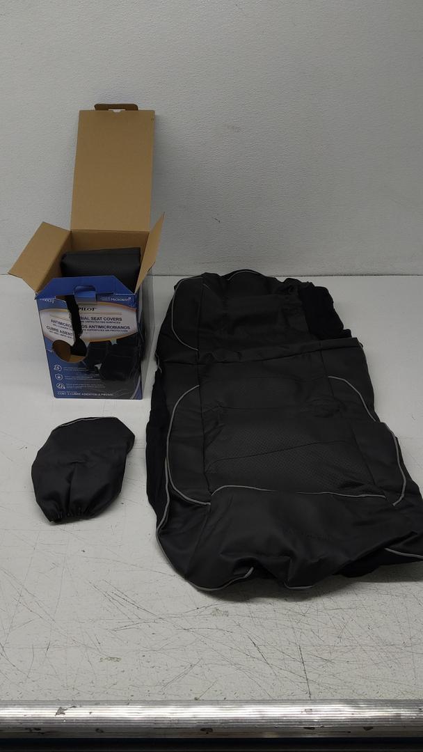 Pilot Antimicrobial Seat Covers Color Black
