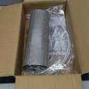 Gray Drum Lamp Shades Medium 13" Top x 13" Bottom x 10" High (Spider) Traditional Lampshades for Table Lamp & Bedside Lamp - Assembly Required - Modern Lamp Shade By GO&SO