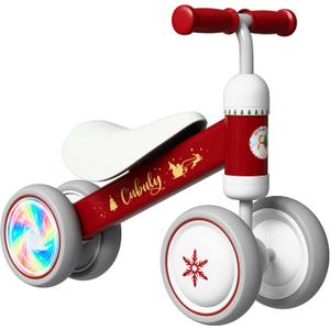Baby Balance Bike for 1-3 Year First Birthday Boy Girl Gifts 12-36 Month Mini Bike|Colorful Lighting Wheels|Ride on Toys |Toddler Balance Bike 1-3 Indoor/Outdoor Bike