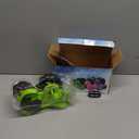 Green Packaging Tape Dispenser with Compartment Slot and 1"& 3" Dual-roll cores,semi-Automatic Desk 3/4" Heat Tape Dispenser & Cut, Designed for Office,School and Warehouse.