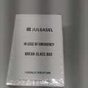 Funny Emergency Box w/Hammer (Large), Break in Case of Emergency Box, Personalized Unique Gifts for Men Women, Office Desk Decor, Random Things, White Elephant Gift for Friend Coworker Family