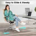 Office Chair Mat for Hardwood Floor: 63"x 51" Extra Large Floor Mat for Rolling Chair and Computer Desk, Clear Chair Mat Heavy Duty Plastic Protector for L Desk, Home, Gaming Easy Glide