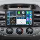 Car Radio Stereo for Toyota Camry (with J-B-L Version) 2002 2003 2004 2005 2006, 2+32GB 9" IPS Touchscreen Head Unit Android Camry Radio with Carplay, Android Auto, GPS, BT, WiFi, SWC, Mic