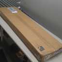 3 Tier Bookshelf 47.24" Width, Wood and Metal Etagere Bookcase, Vintage Farmhouse Modern Wooden Large Book Shelf for Home Living Room Bedroom Office Storage(Rustic Brown)