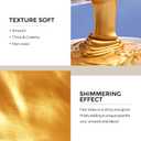 Nicpro Acrylic Paint Metallic Gold, 33.8oz/1000ml Large Gold Leaf Paint, Non Toxic, Non Fading for Art Painting, Handcrafts, Ideal for Multi-surface, Canvas, Wood, Clay, Fabric, Metal, Furniture