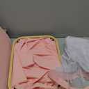 Laundry 110L Hamper with Wheels,Clothes Hamper for Laundry,Laundry Basket with Lid and Inner Bag, for Laundry Room, Bedroom, Dormitory Storage,Pink