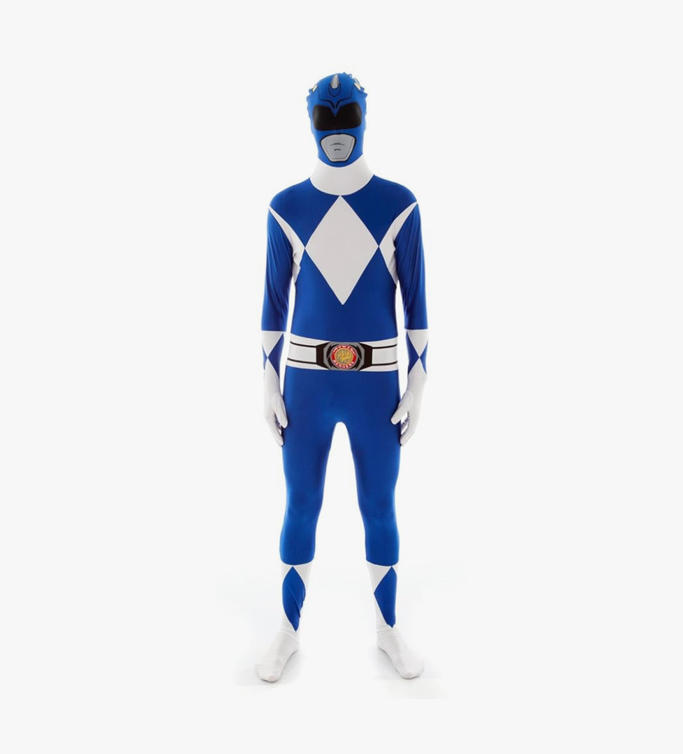 Morphsuits Power Ranger Costume Adult, Power Rangers Costume Adult Men, Power Ranger Costume Adult Woman Size Medium 