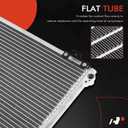 A-Premium Air Conditioning A/C Condenser Compatible with Toyota Celica 1994-1999 1.8L 2.2L, Replace# 4643, 8846020440