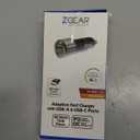 ZGEAR Adaptive Fast Car Charger With USB-A USB C Ports