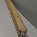 Amazon Basics Adjustable Sturdy Curtain Rod for Windows with Round Finials, Easy Install Hardware, 1-Inch Rod, 72" to 144", Dark Bronze, 1-Pack