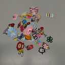 NICEVINYL Embroidered Iron-on Patches Applique: 72Pcs Random Assorted Decorative Patches Iron on/Sew on for Clothing Accessories