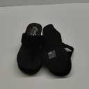 Skechers Women's Padma Flip-Flop (9, Black/Black)