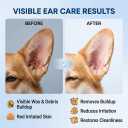 Dog Ear Wash, Wax Debris and Odor Cleaner, Alcohol-Free, 6 fl oz | Soft-tip applicator supports controlled use and routine cleaning around outer ears