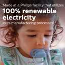 Philips Avent Ultra Air Pacifier - 4 x Light, Breathable Baby Pacifiers for Babies Aged 18 Months Plus, BPA Free with Sterilizer Carry Case, SCF349/23