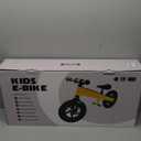 Electric Bike for Kids, Electric Balance Bike for Ages 3-8 Years Old,Kid Electric Motorcycle with 2 Speed Modes,Push-Button Brakes,12 Inch Dirt Off-Road Tire and Adjustable Seat