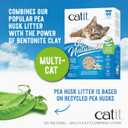Catit Go Natural Plant-Based Cat Litter, Sustainable and Eco-Friendly, 99% Dust-Free, Low Tracking, High Absorption, Odor Control, Easy to Scoop
