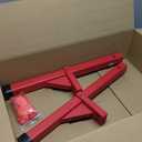 Cosplay Wooden Stilts Costume Play Props Multipurpose Folk Dance Props Solid Wood Stilt for Anime Expo Stage Performance Kids (45cm, Red)