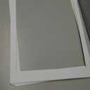 ZBEIVAN 18x24 White Picture Mats for 16x20 Pictures with Core Bevel Cut Frame Mattes - Pack of 12