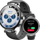 TOZO S8 AMOLED Smart Watch for Women Men, Fitness Tracker with Bluetooth Calling & Notifications, 3ATM Waterproof, Sleep & Stress Tracking, 100+ Sports Modes, 200+ Watch Faces, for Android iOS