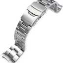 MiLTAT 22mm Watch Band for Seiko SKX007 SKX009 SKX175, Super-O Solid Screw-Links