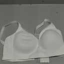 As Fairy Womens Bra No Underwire Seamless Wireless Bra with Soft Support V Neck Mesh Bras Lace Bralette Everyday Bra, Size L