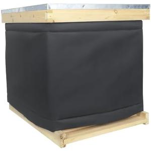 Bee Hive Wraps for Winter Beehive Wrap Thicker Bee Hive Insulation Wrap 600D Oxford Cloth Adjustable Beehive Winter Protection Cover Waterproof, Windproof, Lightweight, Reusable, 81"x15.75"
