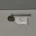 Toilet Paper Holder Antique Brass Toilet Roll Holder Wall Mounted Tissue Toilet Paper Holder for Bathroom Kitchen,Sliver Chrome (Silver)