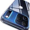 CASEKOO for iPhone 17 Pro Max Case Smooth Crystal Clear, Patented Anti-Yellow & Virgin TPU, 15FT Military-Grade Protection, Slim Transparent Women Men Funda para for iPhone 17 Pro Max Case 6.9", Clear