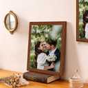 GULETHUN 16x20 Frame, Ornate Embossed Brown Poster Frames, 16x20in