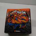 AND1 Supreme Grip Official Regulation Size 7 (29.5 inches) Rubber Basketball - Deep Channel Construction Streetball, Made for Indoor Outdoor Games