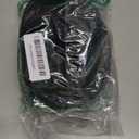 33 Ft Nylon Hydraulic Hose Protector, Polyester Tig Torch Cable Cover Flame Retardant Hydraulic Hose Wrap Black Chain Cover Sturdy for Chain, Wire and Water Pipe Protection-1.5 Inch Id