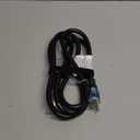 Outdoor Extension Cord Waterproof 5FT, Black 12/3 SJTW Heavy Duty, Flexible 100% Copper 3 Prong Extension Cord for Lawn, Garage,UL List