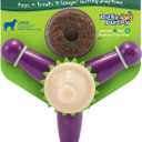 PetSafe Busy Buddy Jack - Keeps Dog Busy - Includes Treats Refill - Treat Holding Dog Toy - Helps Clean Teeth - Durable Rubber - Strong Chewers - Dishwasher Safe - Large - Purple